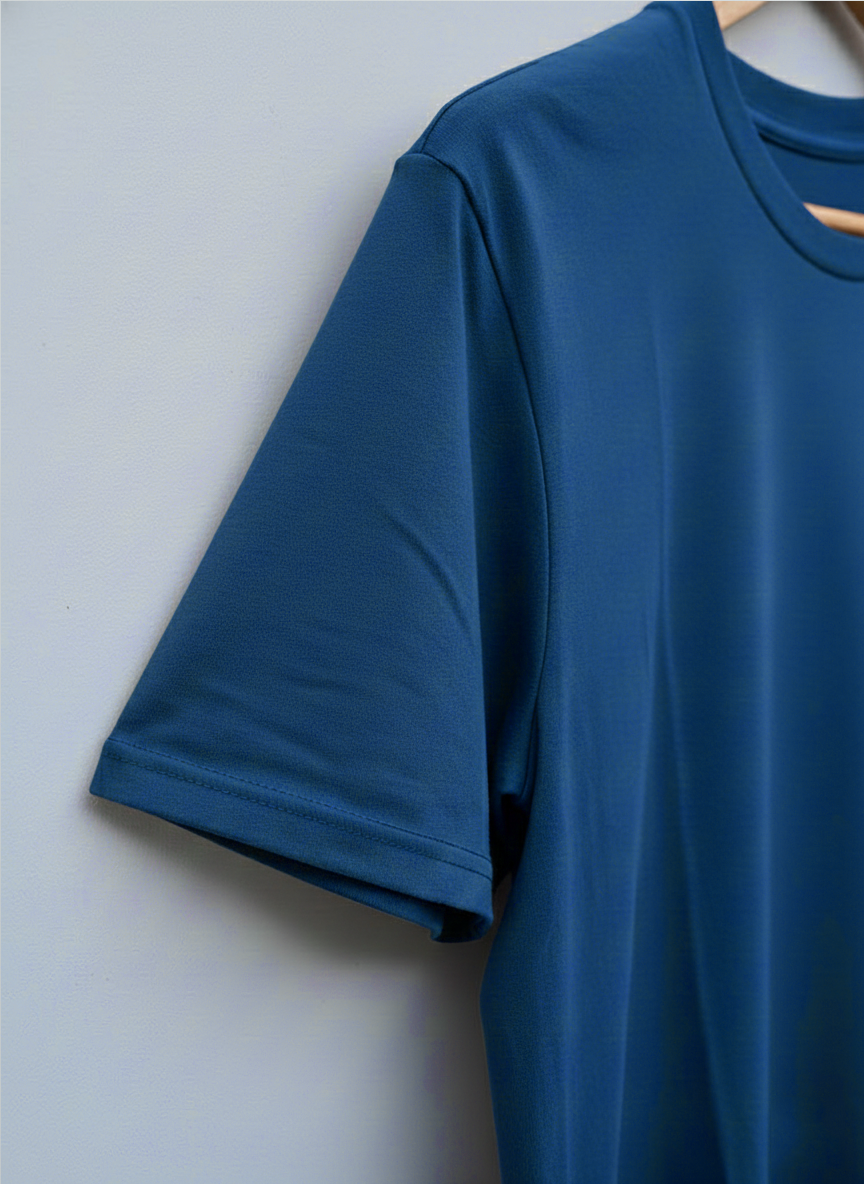 AGNA Premium Cotton T-shirt 28s - Denim Blue