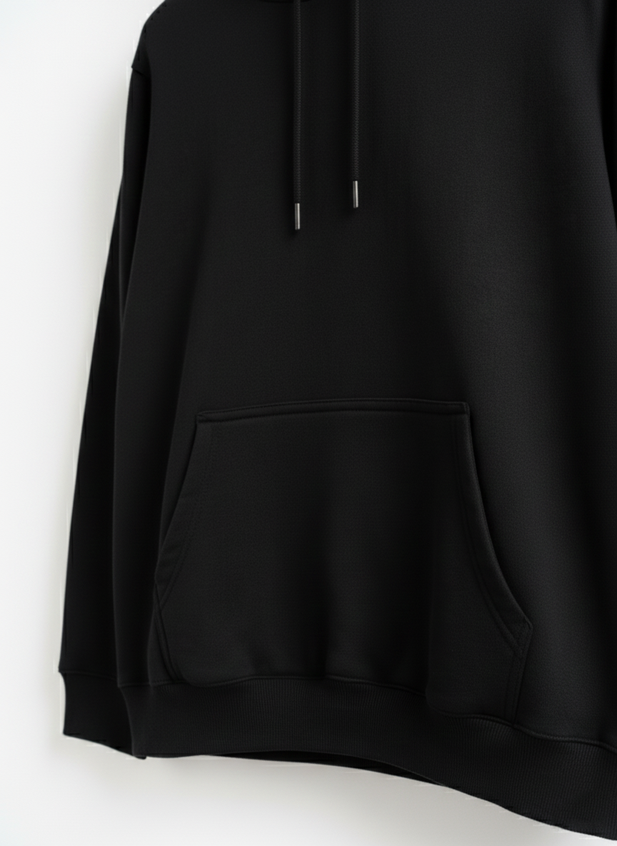 AGNA Premium Fleece Hoddie - Black