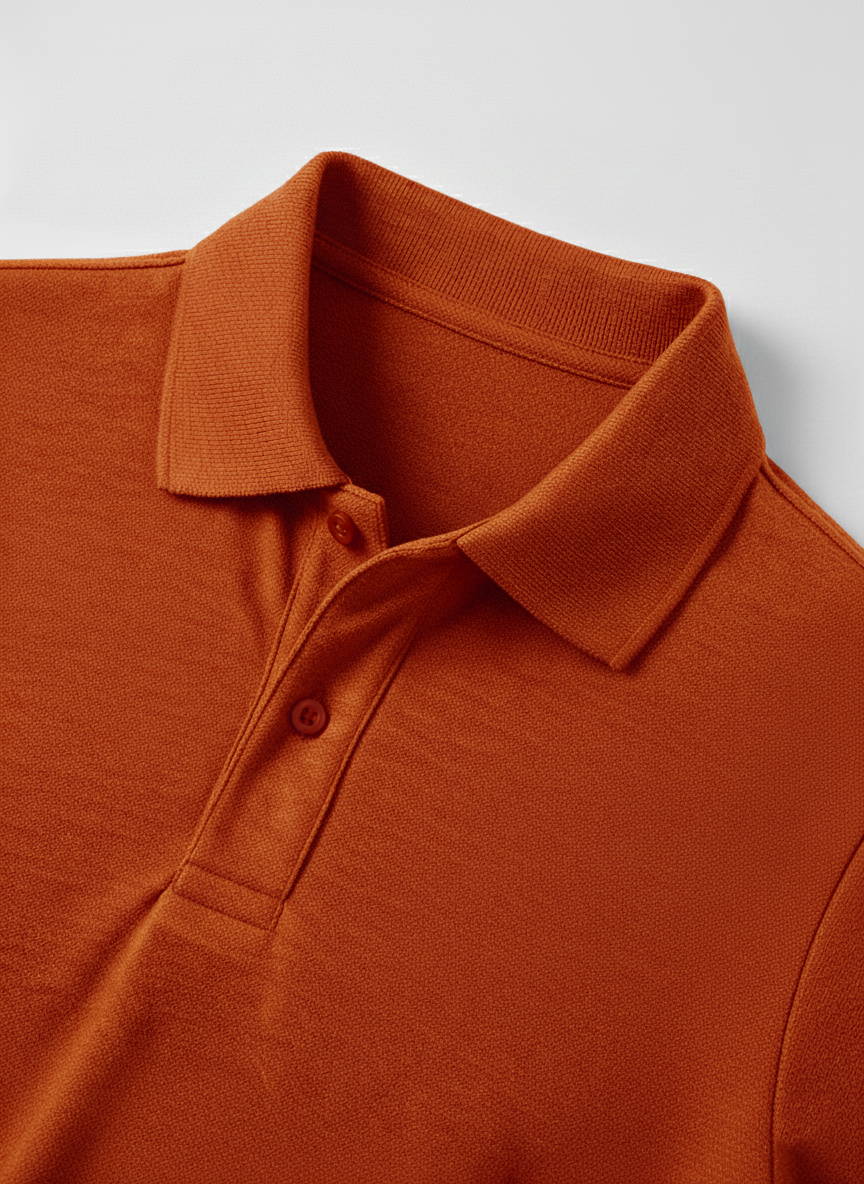 AGNA Premium Polo Shirts 24s - Orange