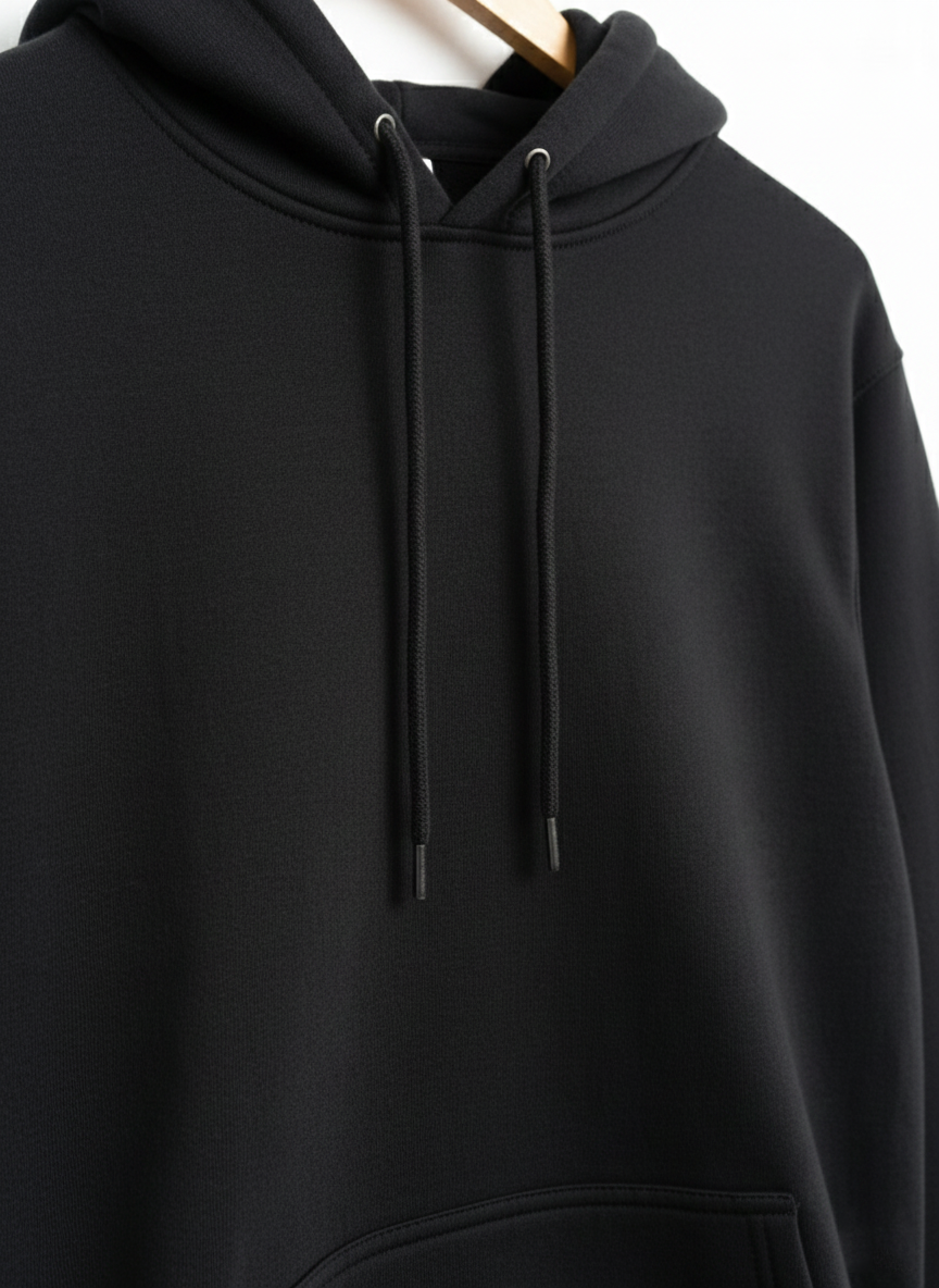 AGNA Premium Fleece Hoddie - Black