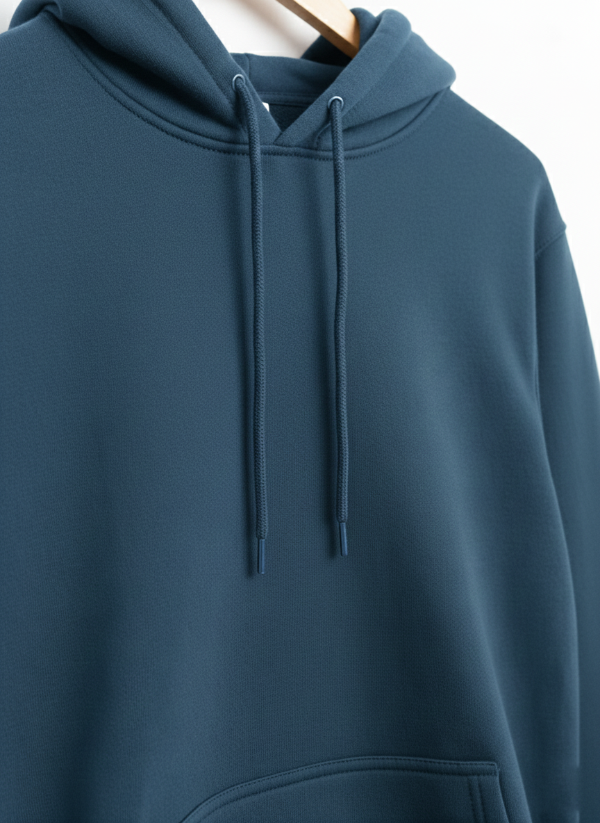 AGNA Premium Fleece Hoddie - Steel Blue