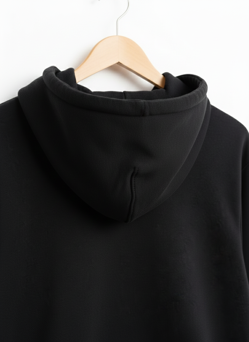AGNA Premium Fleece Hoddie - Black